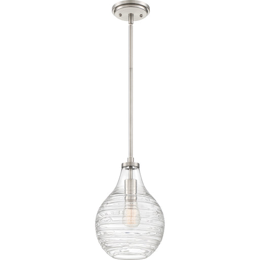 Myhouse Lighting Quoizel - QPP4019BN - One Light Mini Pendant - Genie - Brushed Nickel