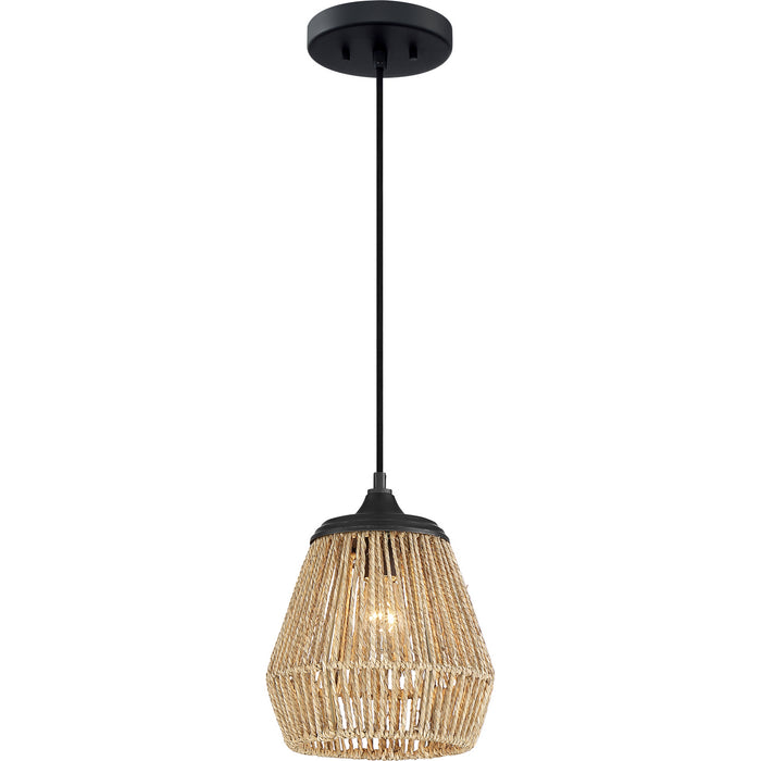 Myhouse Lighting Quoizel - RMI1509EK - One Light Mini Pendant - Romain - Earth Black