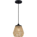 Myhouse Lighting Quoizel - RMI1509EK - One Light Mini Pendant - Romain - Earth Black