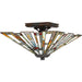 Myhouse Lighting Quoizel - TFMK1714VA - Two Light Flush Mount - Maybeck - Valiant Bronze