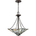 Myhouse Lighting Quoizel - TFMK2817VA - Three Light Pendant - Maybeck - Valiant Bronze