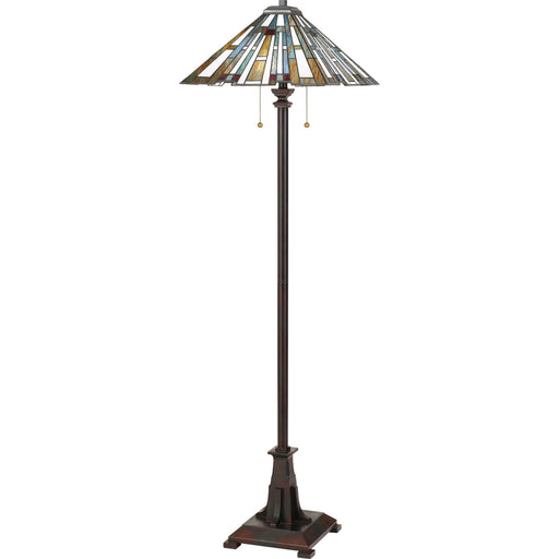 Myhouse Lighting Quoizel - TFMK9362VA - Two Light Floor Lamp - Maybeck - Valiant Bronze