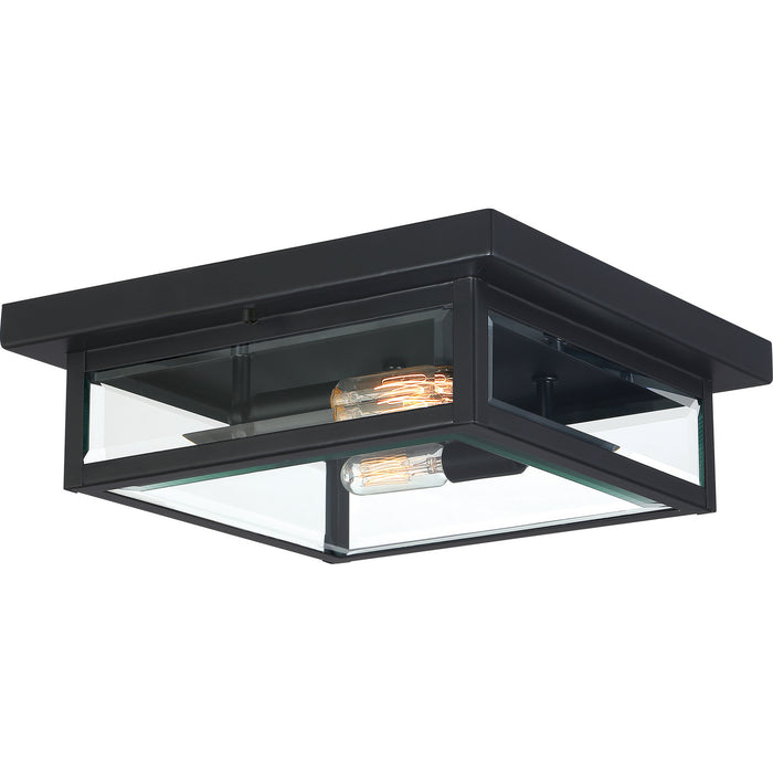 Myhouse Lighting Quoizel - WVR1612EK - Two Light Outdoor Wall Lantern - Westover - Earth Black