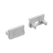 Myhouse Lighting Kichler - 1TEE1STSFSSIL - Tape Extrusion End Cap 5 Pair - Ils Te Series - Silver