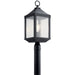 Myhouse Lighting Kichler - 49987DBK - One Light Outdoor Post Mount - Springfield - Distressed Black