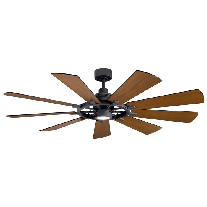 Myhouse Lighting Kichler - 300265DBK - 65"Ceiling Fan - Gentry - Distressed Black