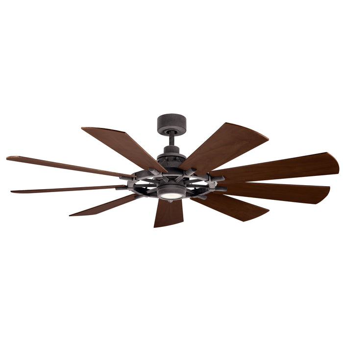 Myhouse Lighting Kichler - 300265WZC - 65"Ceiling Fan - Gentry - Weathered Zinc