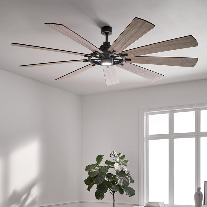 Myhouse Lighting Kichler - 300285WZC - 85"Ceiling Fan - Gentry Xl - Weathered Zinc