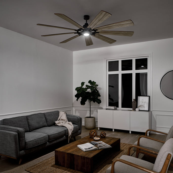 Myhouse Lighting Kichler - 300285WZC - 85"Ceiling Fan - Gentry Xl - Weathered Zinc