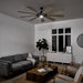 Myhouse Lighting Kichler - 300285WZC - 85"Ceiling Fan - Gentry Xl - Weathered Zinc