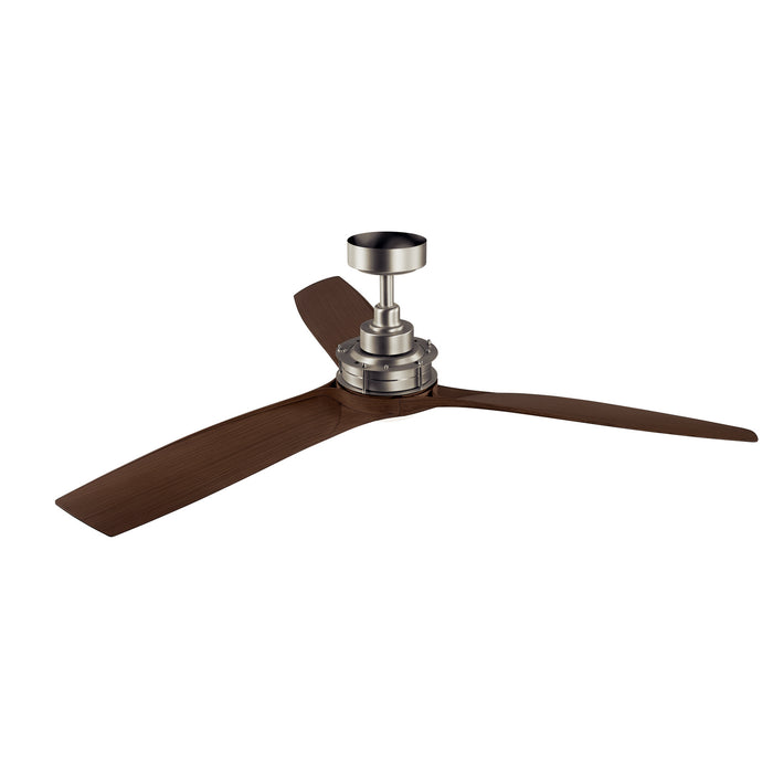 Myhouse Lighting Kichler - 300356NI - 56"Ceiling Fan - Ried - Brushed Nickel