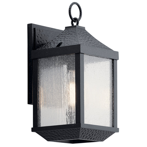 Myhouse Lighting Kichler - 49984DBK - One Light Outdoor Wall Mount - Springfield - Distressed Black