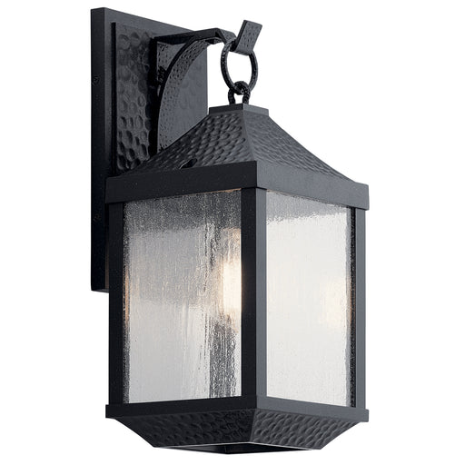 Myhouse Lighting Kichler - 49985DBK - One Light Outdoor Wall Mount - Springfield - Distressed Black