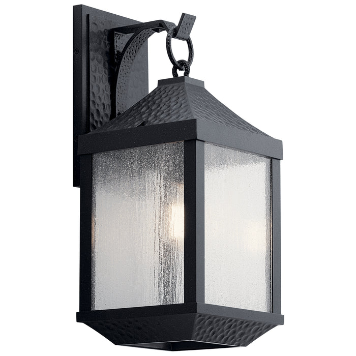 Myhouse Lighting Kichler - 49986DBK - One Light Outdoor Wall Mount - Springfield - Distressed Black