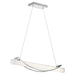 Myhouse Lighting Kichler - 84125 - LED Linear Pendant - Rowan - Chrome