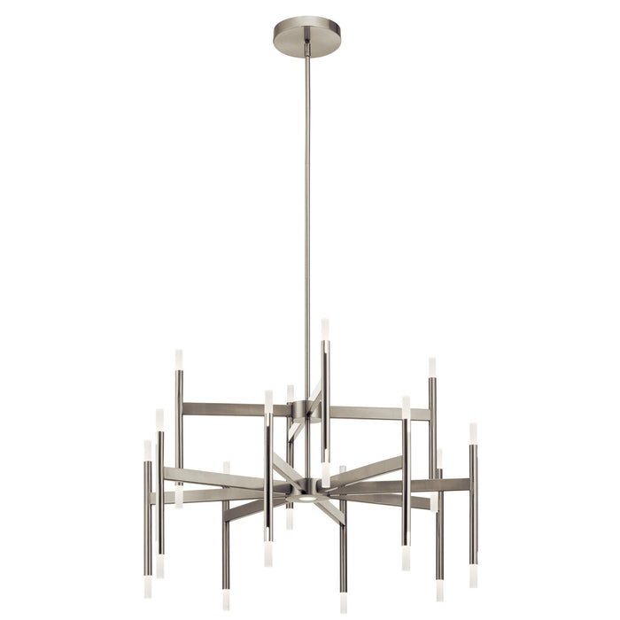 Myhouse Lighting Kichler - 84177 - LED Chandelier - Kizette - Brushed Nickel