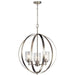 Myhouse Lighting Kichler - 44034NI - Three Light Chandelier - Winslow - Brushed Nickel