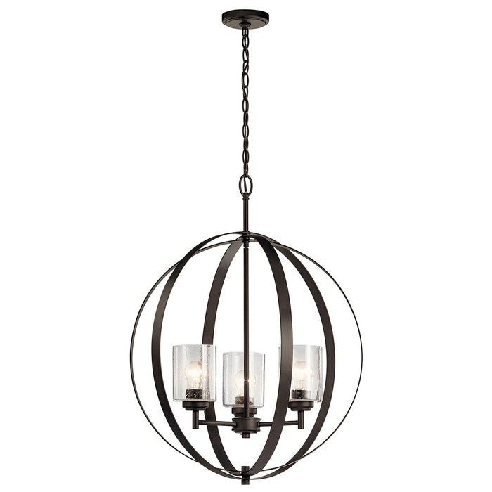 Myhouse Lighting Kichler - 44034OZ - Three Light Chandelier - Winslow - Olde Bronze