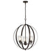 Myhouse Lighting Kichler - 44034OZ - Three Light Chandelier - Winslow - Olde Bronze