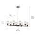 Myhouse Lighting Kichler - 44035OZ - Eight Light Chandelier - Winslow - Olde Bronze