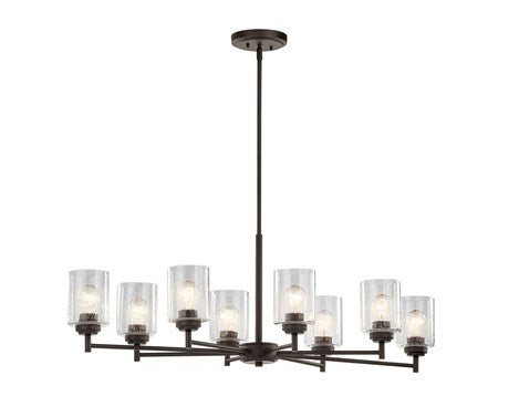 Myhouse Lighting Kichler - 44035OZ - Eight Light Chandelier - Winslow - Olde Bronze