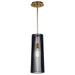 Myhouse Lighting Kichler - 44169BK - One Light Pendant - Linara - Black