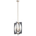 Myhouse Lighting Kichler - 44362DWG - Four Light Pendant - Alscar - Driftwood Grey