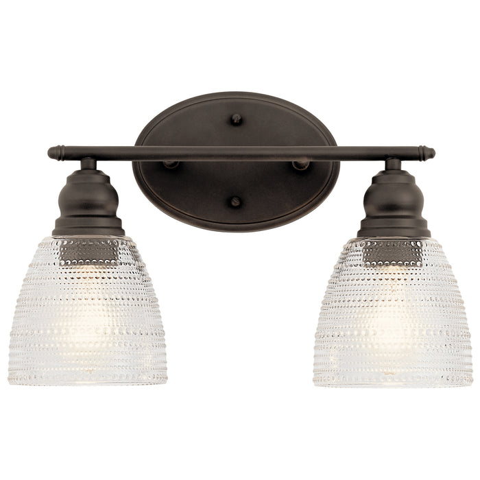 Myhouse Lighting Kichler - 45696OZ - Two Light Bath - Karmarie - Olde Bronze