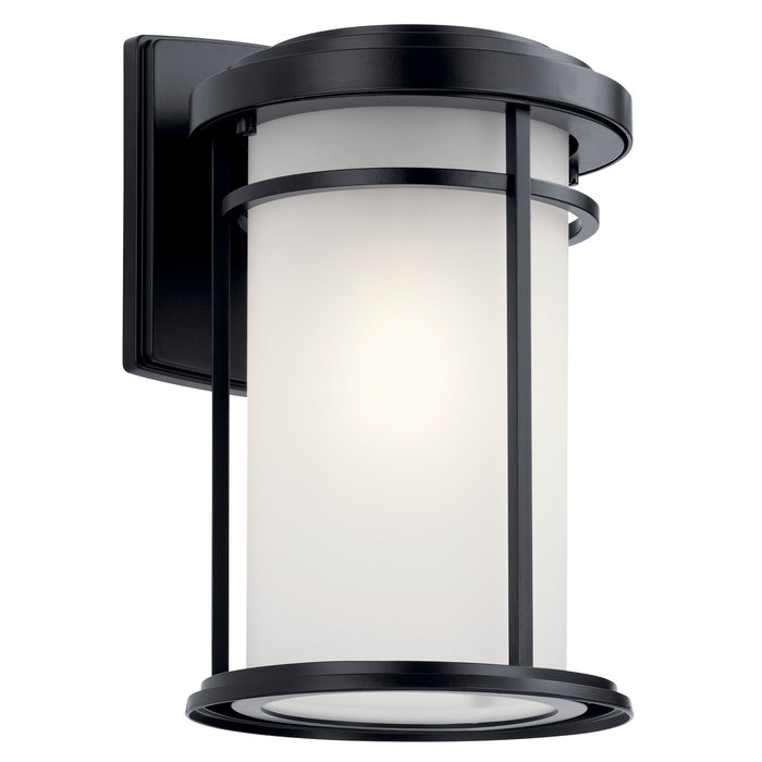 Myhouse Lighting Kichler - 49687BK - One Light Outdoor Wall Mount - Toman - Black