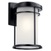 Myhouse Lighting Kichler - 49687BK - One Light Outdoor Wall Mount - Toman - Black