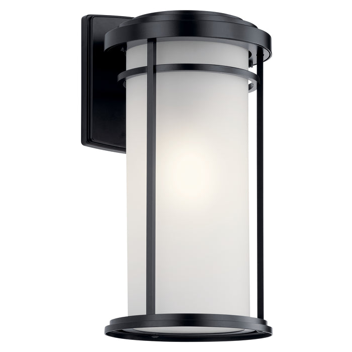 Myhouse Lighting Kichler - 49688BK - One Light Outdoor Wall Mount - Toman - Black