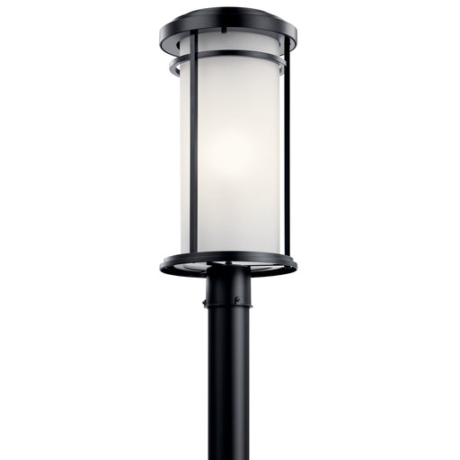 Myhouse Lighting Kichler - 49690BK - One Light Outdoor Post Mount - Toman - Black