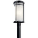 Myhouse Lighting Kichler - 49690BK - One Light Outdoor Post Mount - Toman - Black