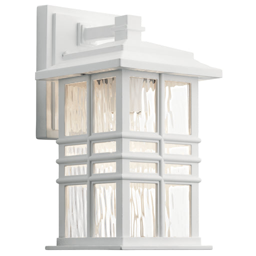 Myhouse Lighting Kichler - 49829WH - One Light Outdoor Wall Mount - Beacon Square - White