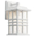 Myhouse Lighting Kichler - 49829WH - One Light Outdoor Wall Mount - Beacon Square - White