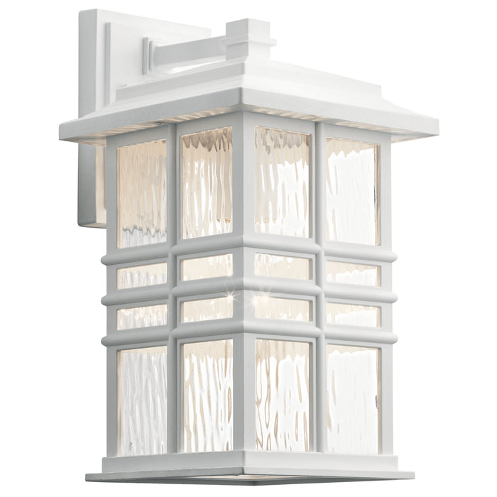 Myhouse Lighting Kichler - 49830WH - One Light Outdoor Wall Mount - Beacon Square - White