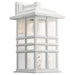 Myhouse Lighting Kichler - 49831WH - One Light Outdoor Wall Mount - Beacon Square - White