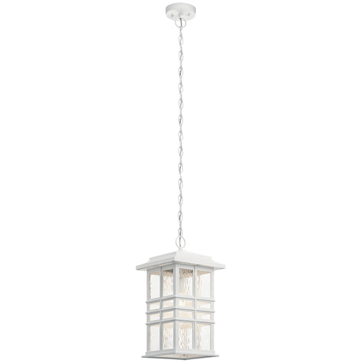 Myhouse Lighting Kichler - 49833WH - One Light Outdoor Pendant - Beacon Square - White