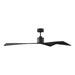 Myhouse Lighting Visual Comfort Fan - 3ADR60BKBK - 60``Ceiling Fan - Adler 60 - Matte Black