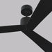 Myhouse Lighting Visual Comfort Fan - 3ADR60BKBK - 60``Ceiling Fan - Adler 60 - Matte Black