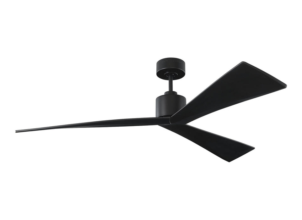 Myhouse Lighting Visual Comfort Fan - 3ADR60BKBK - 60``Ceiling Fan - Adler 60 - Matte Black