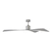 Myhouse Lighting Visual Comfort Fan - 3ADR60BS - 60``Ceiling Fan - Adler 60 - Brushed Steel