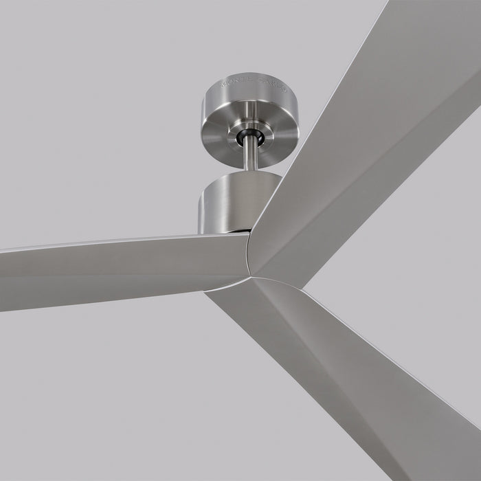 Myhouse Lighting Visual Comfort Fan - 3ADR60BS - 60``Ceiling Fan - Adler 60 - Brushed Steel