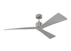 Myhouse Lighting Visual Comfort Fan - 3ADR60BS - 60``Ceiling Fan - Adler 60 - Brushed Steel