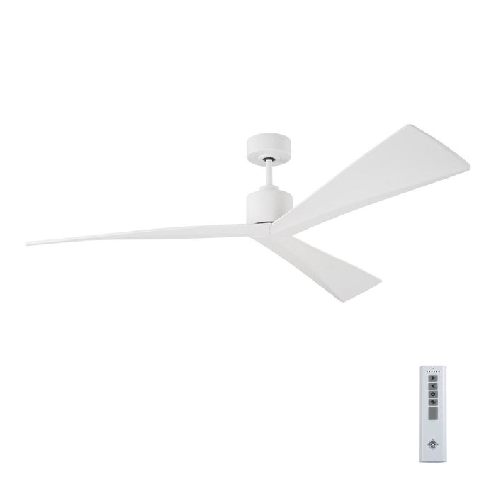 Myhouse Lighting Visual Comfort Fan - 3ADR60RZW - 60``Ceiling Fan - Adler 60 - Matte White