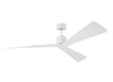 Myhouse Lighting Visual Comfort Fan - 3ADR60RZW - 60``Ceiling Fan - Adler 60 - Matte White