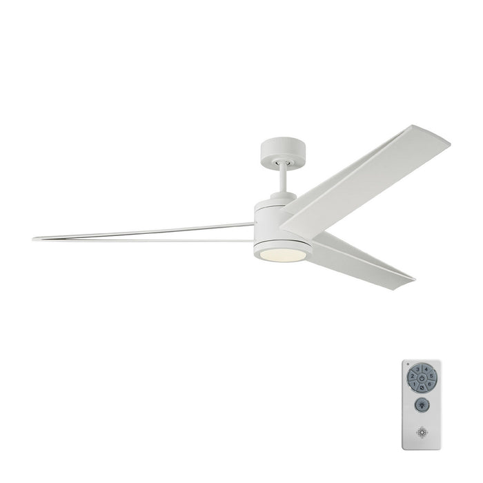 Myhouse Lighting Visual Comfort Fan - 3AMR60RZWD - 60``Ceiling Fan - Armstrong 60 - Matte White