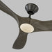Myhouse Lighting Visual Comfort Fan - 3MAVR52AGPD - 52``Ceiling Fan - Maverick 52 LED - Aged Pewter
