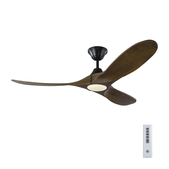 Myhouse Lighting Visual Comfort Fan - 3MAVR52BKD - 52``Ceiling Fan - Maverick 52 LED - Matte Black