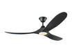 Myhouse Lighting Visual Comfort Fan - 3MAVR60BKBKD - 60``Ceiling Fan - Maverick 60 LED - Matte Black